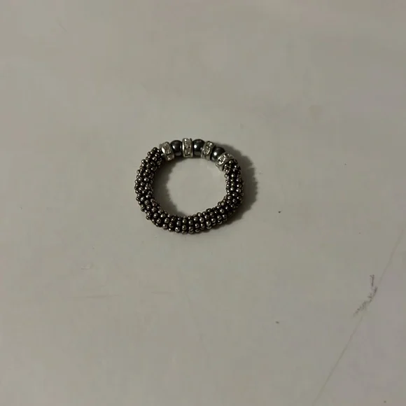 Elastic Beaded Ring - Picture 2 of 4